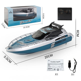 Wireless RC Water Sports Toy Speedboat
