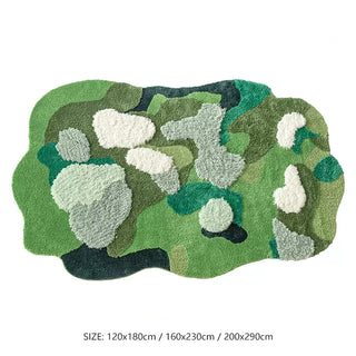 Tufted Natural Aesthetic Art Rugs