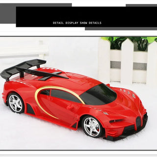 Bugatti Red Sports Classic Toy Car