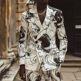 Men's Colorful British Performance Suit