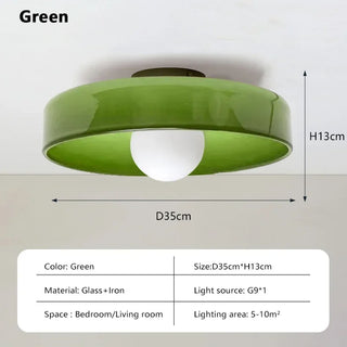 Interior Ceiling Glass Lighting Fixture