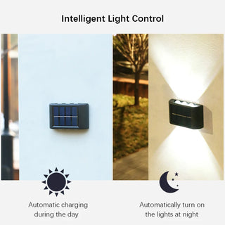 Outdoor Atmosphere Solar Wall Lamp
