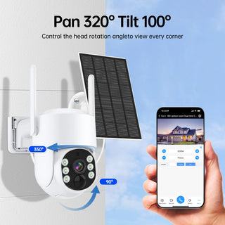 Solar Powered Smart Security Camera