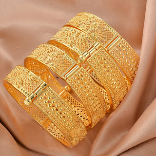 Ethiopian Gold Wedding Gift Bracelets