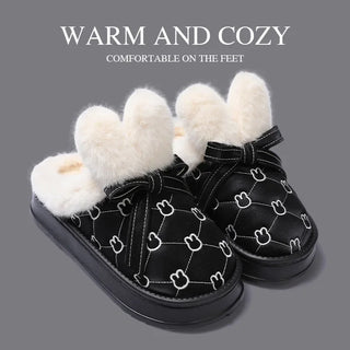 Women Plush Stylish Warm Slippers