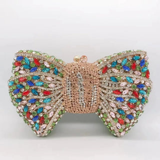 Bridal Party Diamond Cocktail Clutch Purses