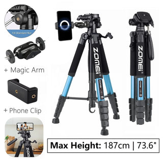 Tall Professional Compact Tripod Stand