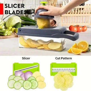 Multifunctional Vegetable Chopper Food Slicer