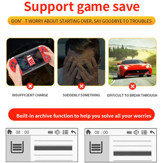 Portable TV Retro Video Game Console