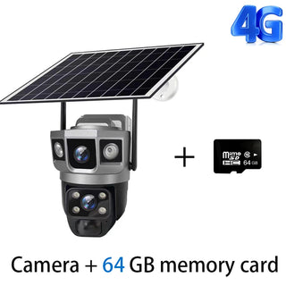 Outdoor Security WiFi 12MP Solar IP Camera