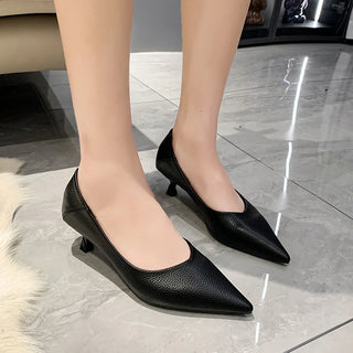 Temperament Mid-heel Professional Commuter Shoes
