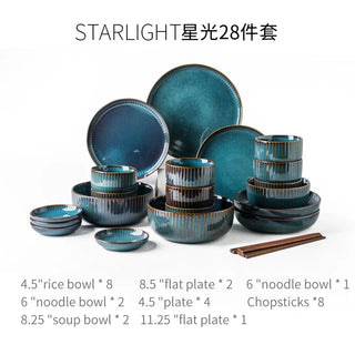 Creative Vintage Ceramic Tableware Set
