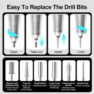 Low Noise Professional Nail Drills