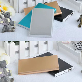 10000mAh Mobile Power Supply Portable Charger PowerBank Ultra-thin Fast Charger IPhoneXiaomi Mobile Phone External BackupBattery