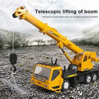 Construction Engineering RC Simulate Toys Crane