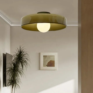 Interior Ceiling Glass Lighting Fixture