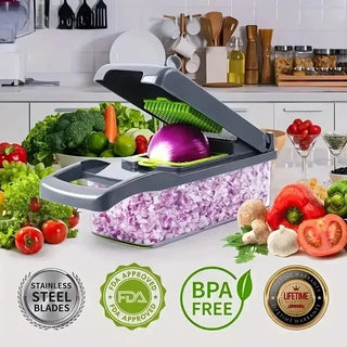 Multifunctional Vegetable Chopper Food Slicer