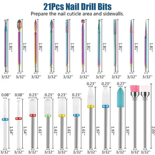 Cuticle Electric Nail File Art Tools