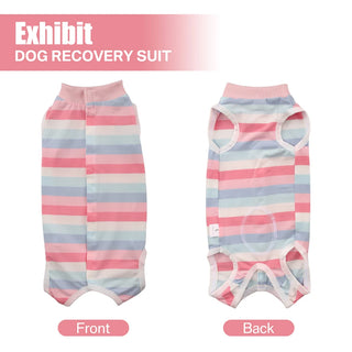 Pet Clothes Dog Jumpsuit Pajamas High Elastic Camouflage Strips Vest Wrap Belly Surgical Wear Tracksuit For Girl Boy Clothing