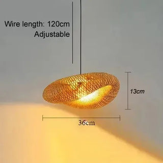 Bamboo Hand Weaving Pendant Lights