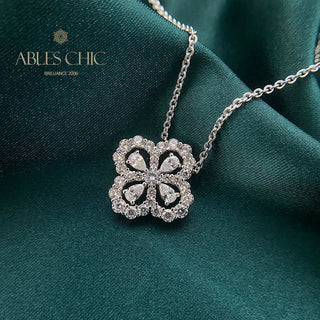 Ables Chic Four Leaf Bridal Necklace
