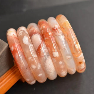 Genuine Agate Healing Gemstone Bangle