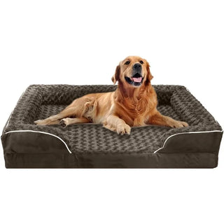 Luxury Plush Dog Cage Bed