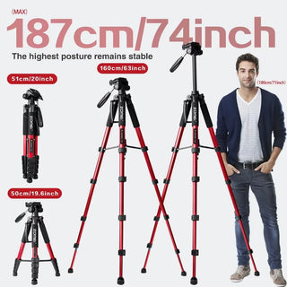 Tall Professional Compact Tripod Stand