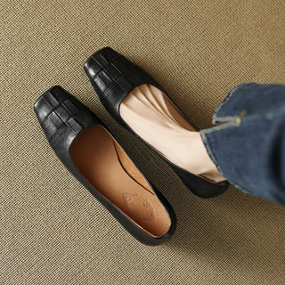 Genuine Leather Professional Flat Shoes