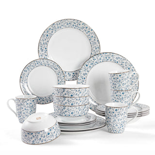 Creative Floral Ceramic Dinnerware Set