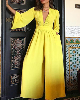 Commuter Style Loose Temperament Jumpsuit